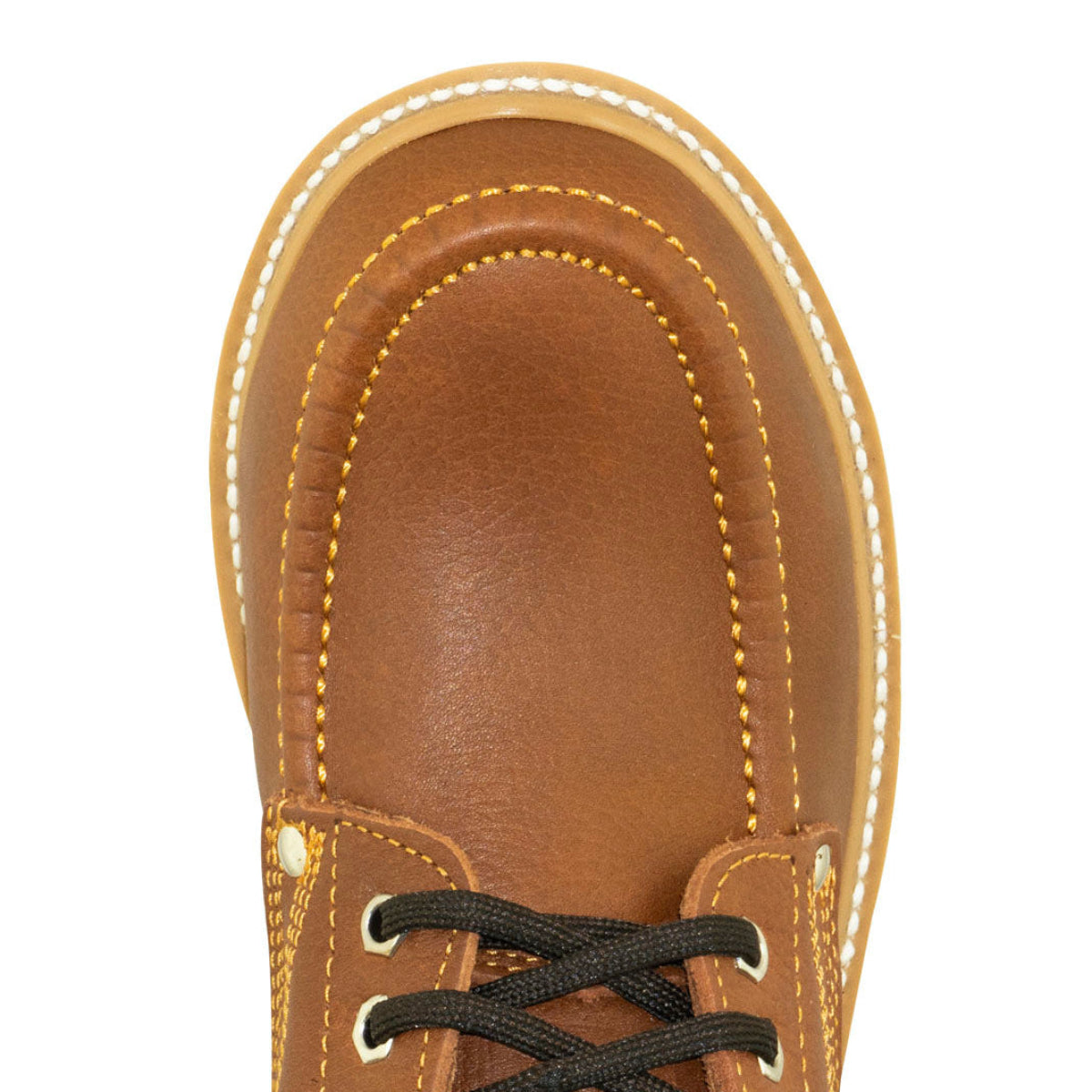 Establo Genuine Leather Mil Rayas Moc Toe Work Shoes - Soft Toe