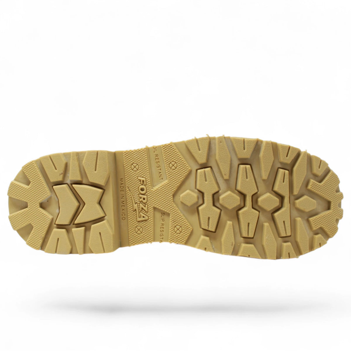 Acero Men´s Genuine Leather Round Roper Toe with Bicolor Sole Work Boot - Grasso Honey - Sole View