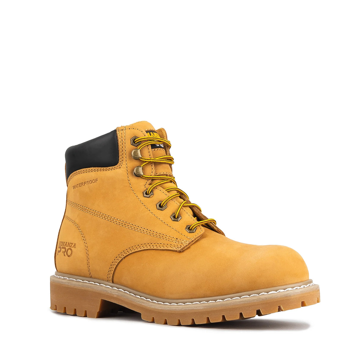 Bonanza Trailhead PRO 6" Waterproof Plain Toe Work Boots - Tan