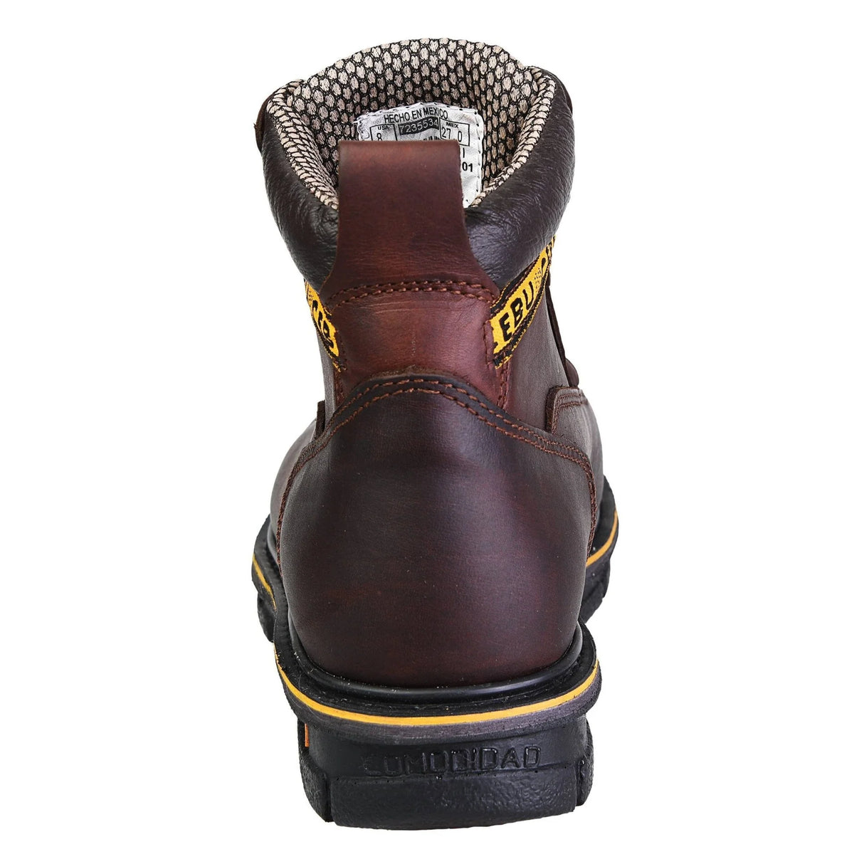 Botas de trabajo Cebu Walker BMX Lacer de 8" de uso intensivo - Punta blanda