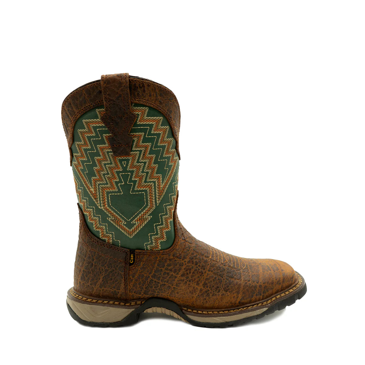Botas de trabajo ultraligeras Cebu Cochise de 25 cm con punta cuadrada y puntera blanda