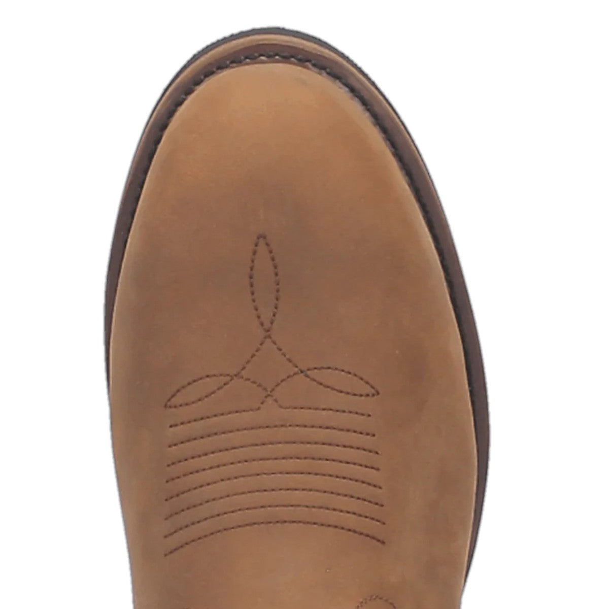 Dan Post Albuquerque Waterproof Steel Toe Leather Work Boots - Midbrown