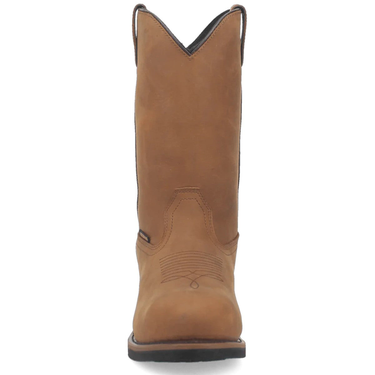 Dan Post Albuquerque Waterproof Steel Toe Leather Work Boots - Midbrown