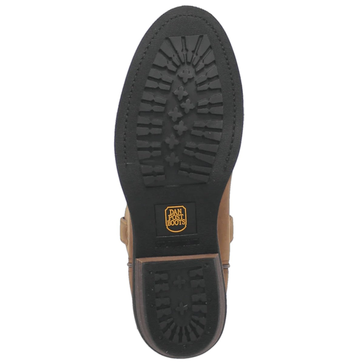 Dan Post Albuquerque Waterproof Steel Toe Leather Work Boots - Midbrown