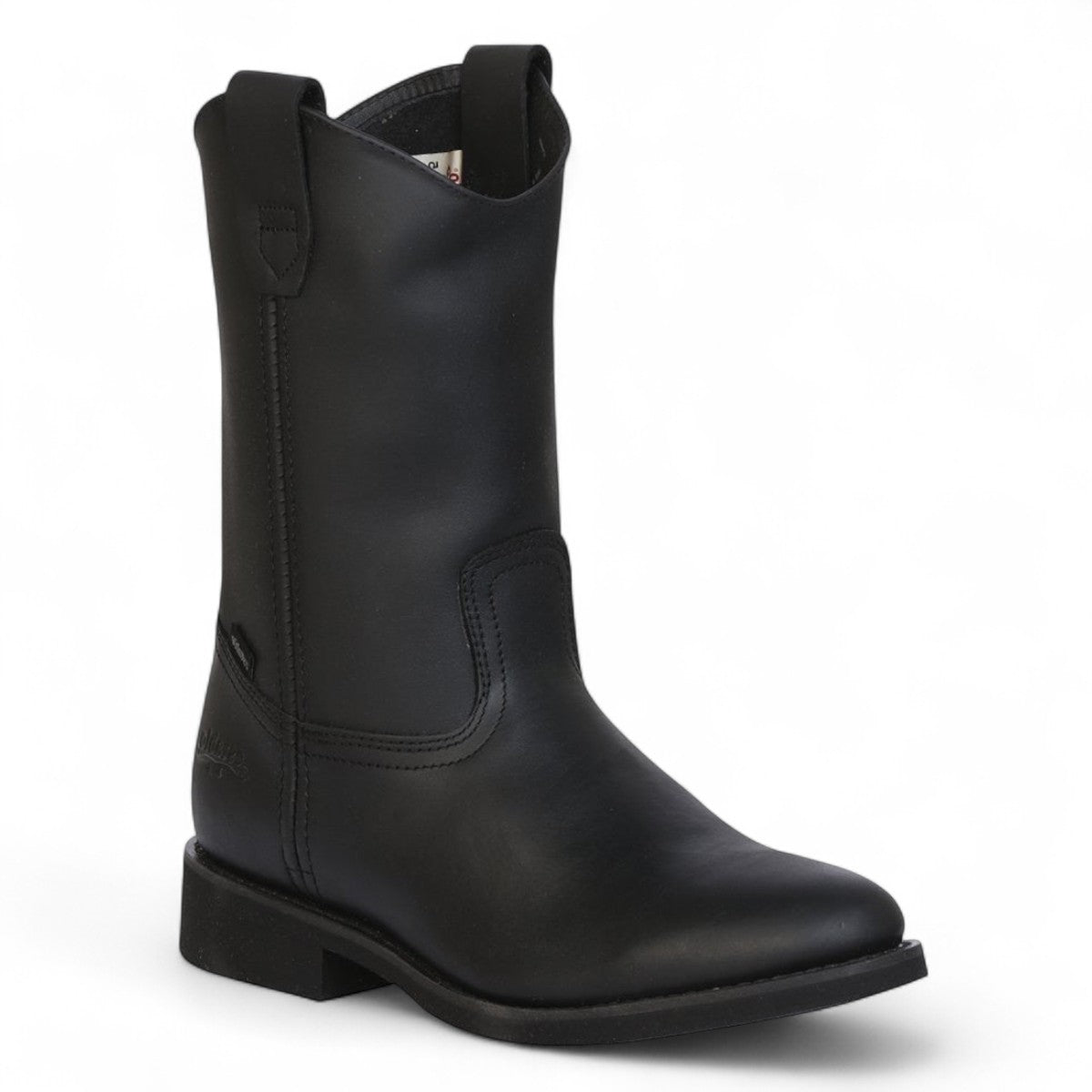 Establo Genuine Leather Pull-On Work Boots - Soft Toe