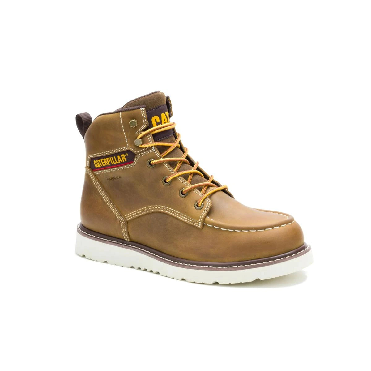 Caterpillar Men's Reclaimer Wedge Moc Toe Waterproof Work Boot - Pyram