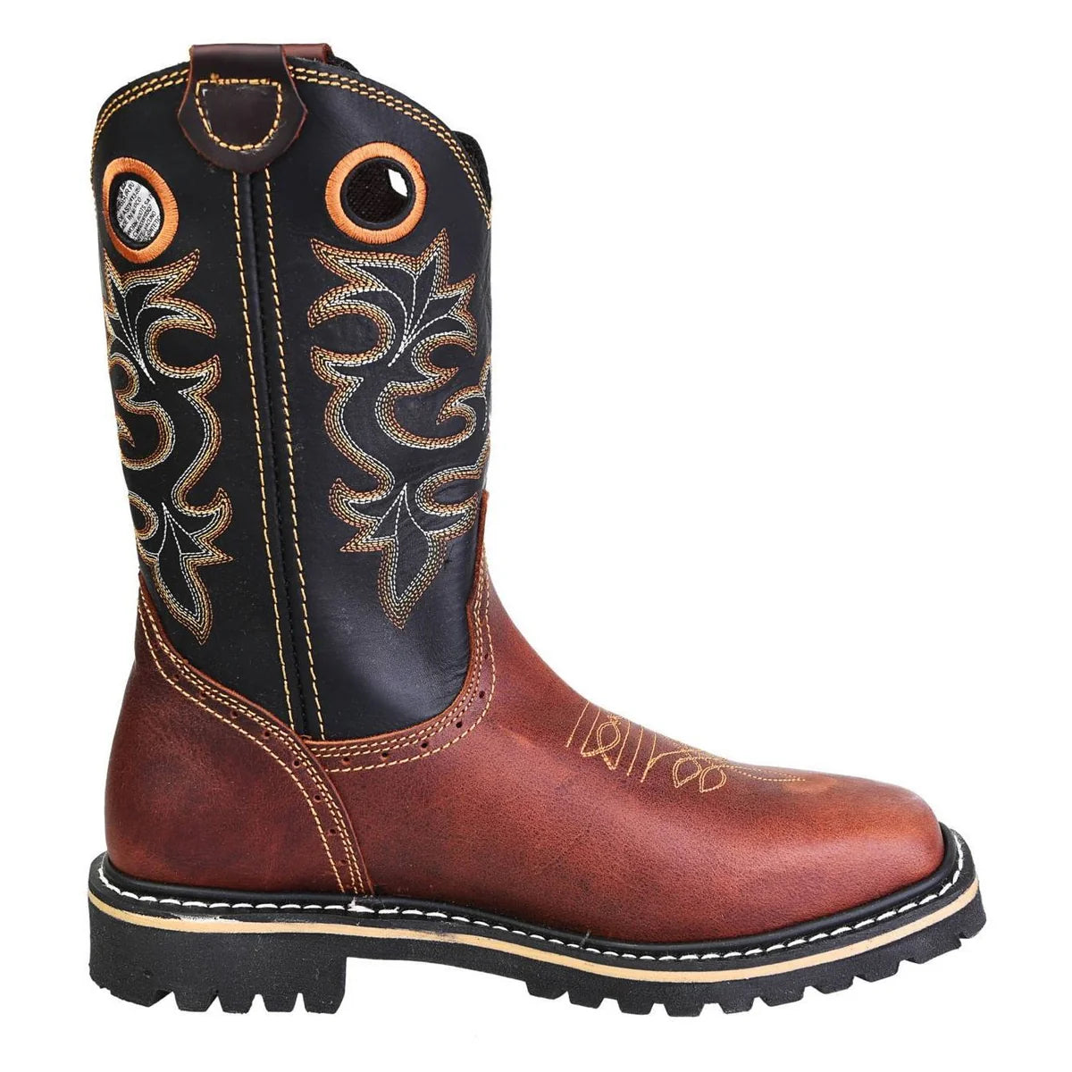 Botas de trabajo Cebu Tracker de 10" con puntera blanda y sin cordones