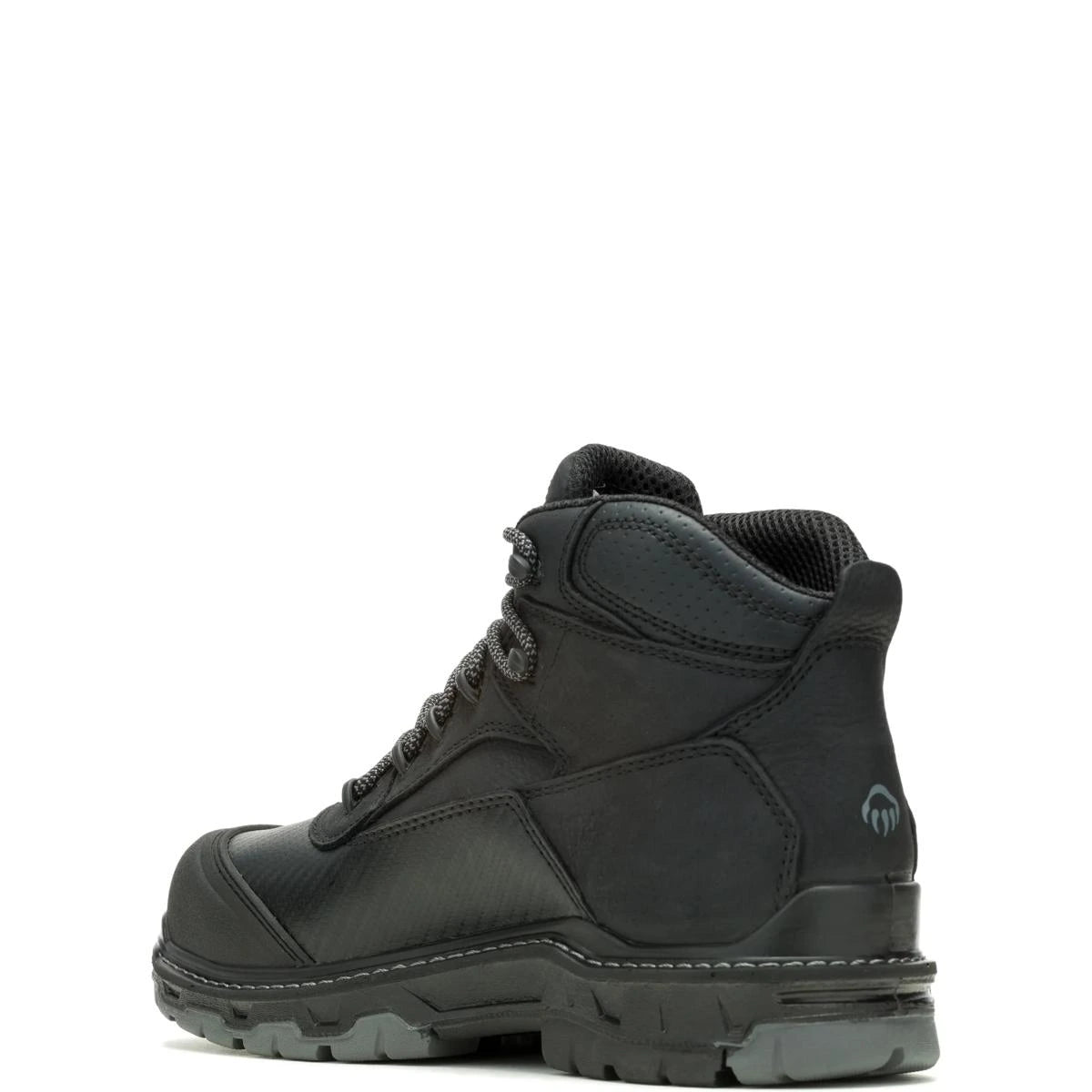 Men's 6″ Overpass CarbonMAX work boots in black by Wolverine left side view