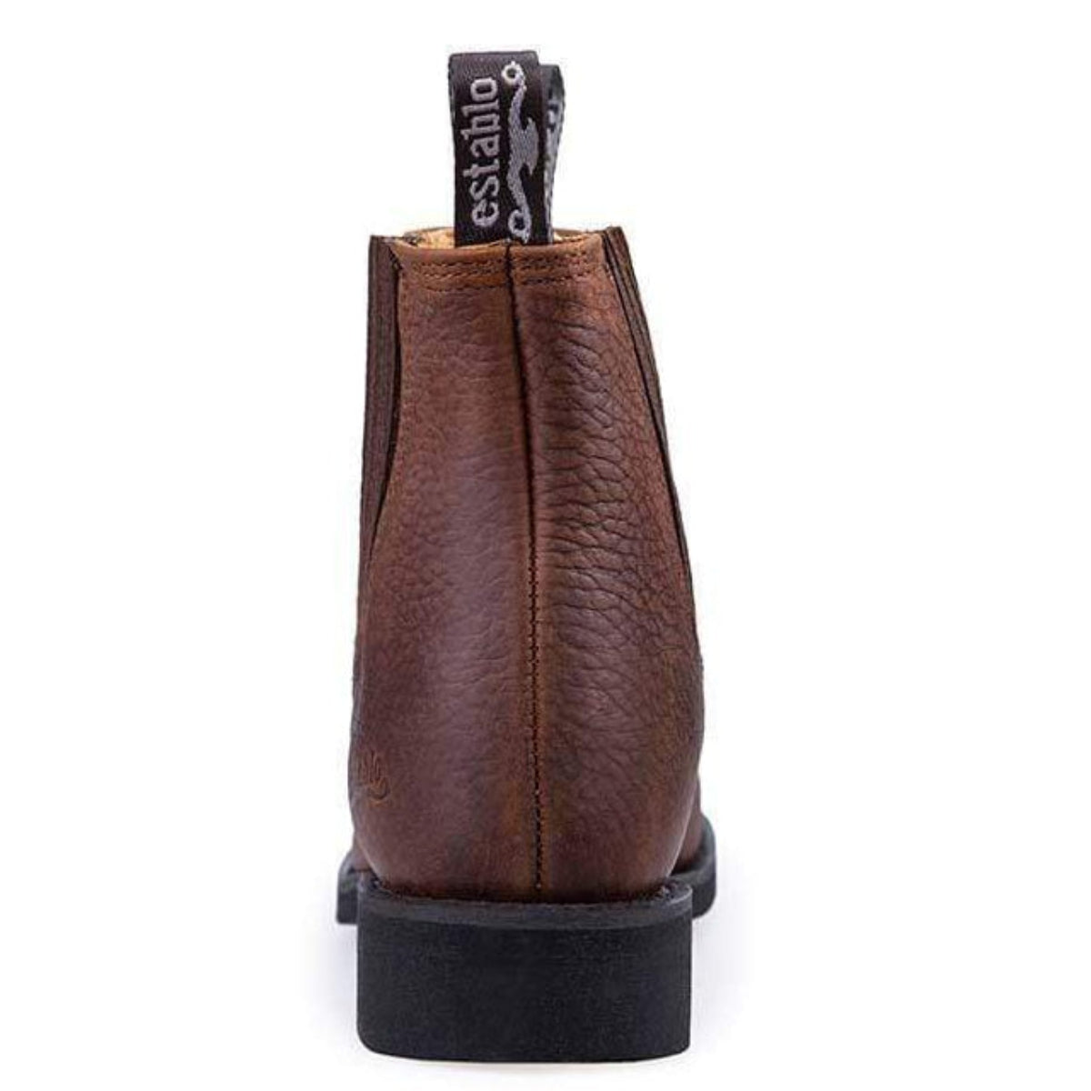 Establo Genuine Leather Ankle Work Boots - Soft Toe (Honey)