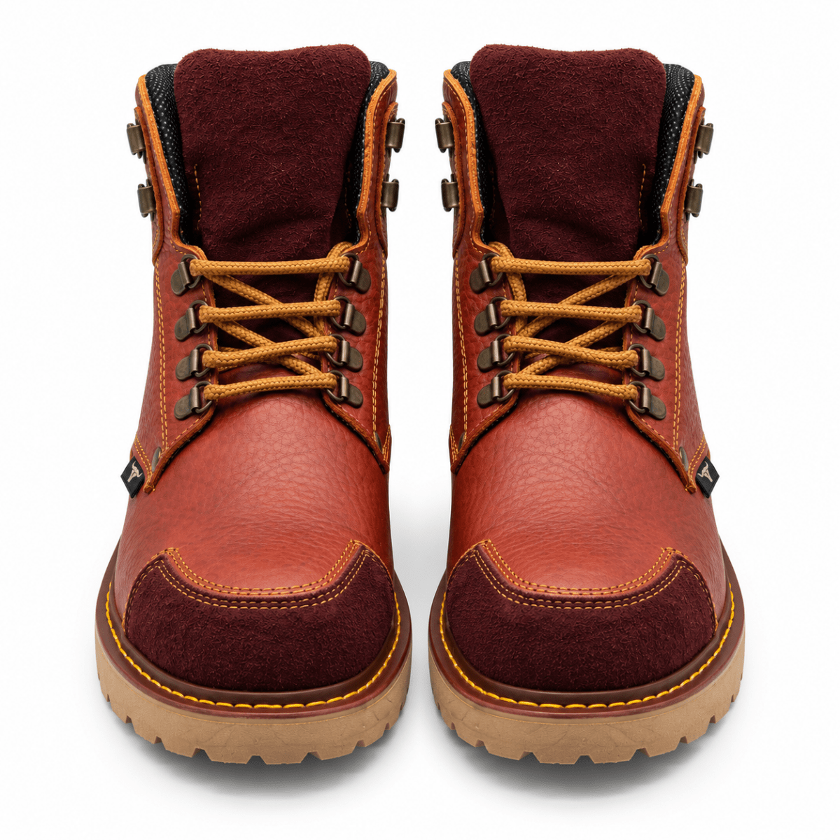 Hooch Boots H70350 men's Shedron leather composite toe work boots front view