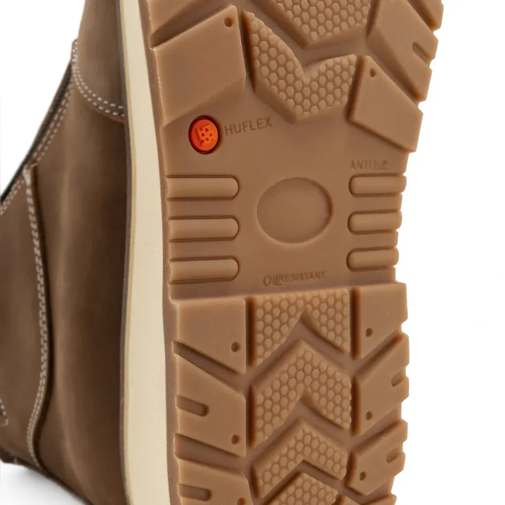 King Welt Boots Western Flex 6" Zipper Work Boots Medallion Laton Color - King Welt