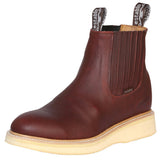 Establo Genuine Leather Mil Rayas Work Boots - Soft Toe (Shedron)