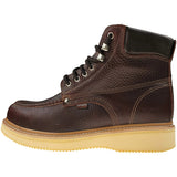 Establo Genuine Leather Mil Rayas Moc Toe Work Shoes - Soft Toe