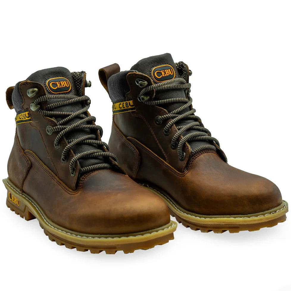 Cebu TK Borcegui 6" Heavy Duty Work Boots - Soft Toe