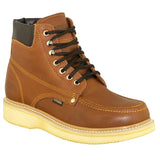 Establo Genuine Leather Mil Rayas Moc Toe Work Shoes - Soft Toe
