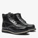 Jet Black Bonanza 6-inch moc toe work boots with durable leather and classic stitching
