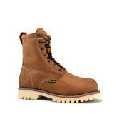 Bonanza Summit 8" Insulated WaterProof Plain Toe Work Boots