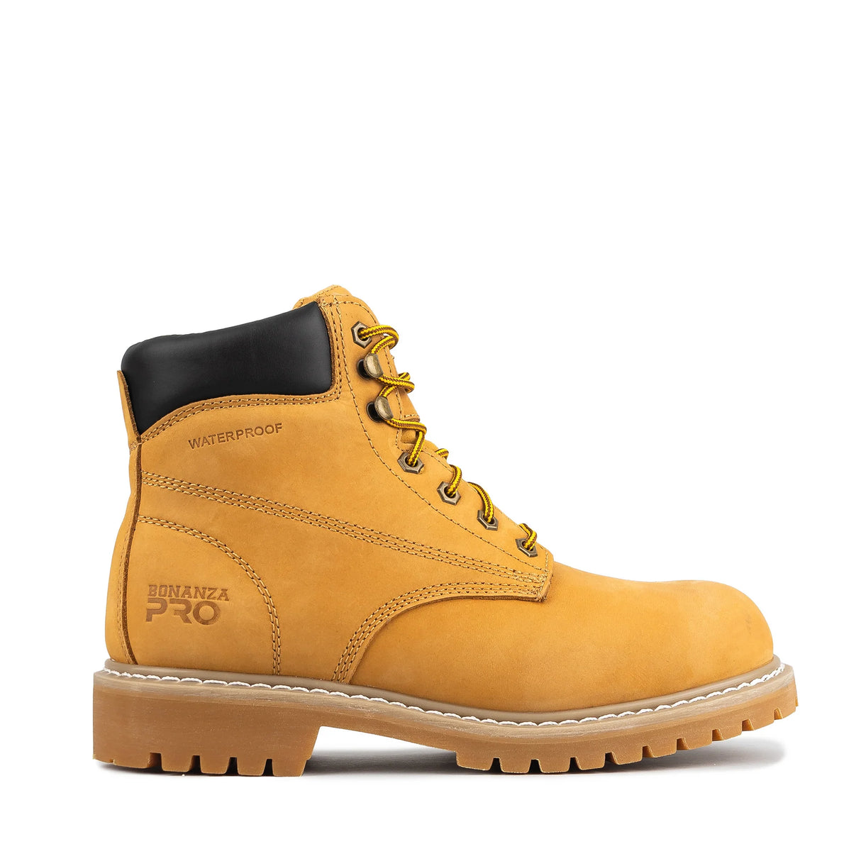 Bonanza Trailhead PRO 6" Waterproof Plain Toe Work Boots - Tan
