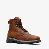 Zapato Bonanza Rancher Grit de 6" con punta cuadrada - Marrón intenso