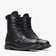 Black Bonanza 8-inch lace-up leather work boots with classic rancher design