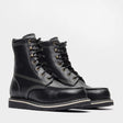 Bonanza 8-inch black moc toe work boots – rugged, reliable, and built for the toughest jobs