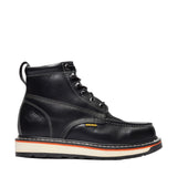 Botas de trabajo Bonanza Frontier Dual de 6" con puntera de acero, color negro