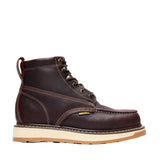 Botas de trabajo Bonanza Frontier Dual de 6" con puntera de acero - Color burdeos