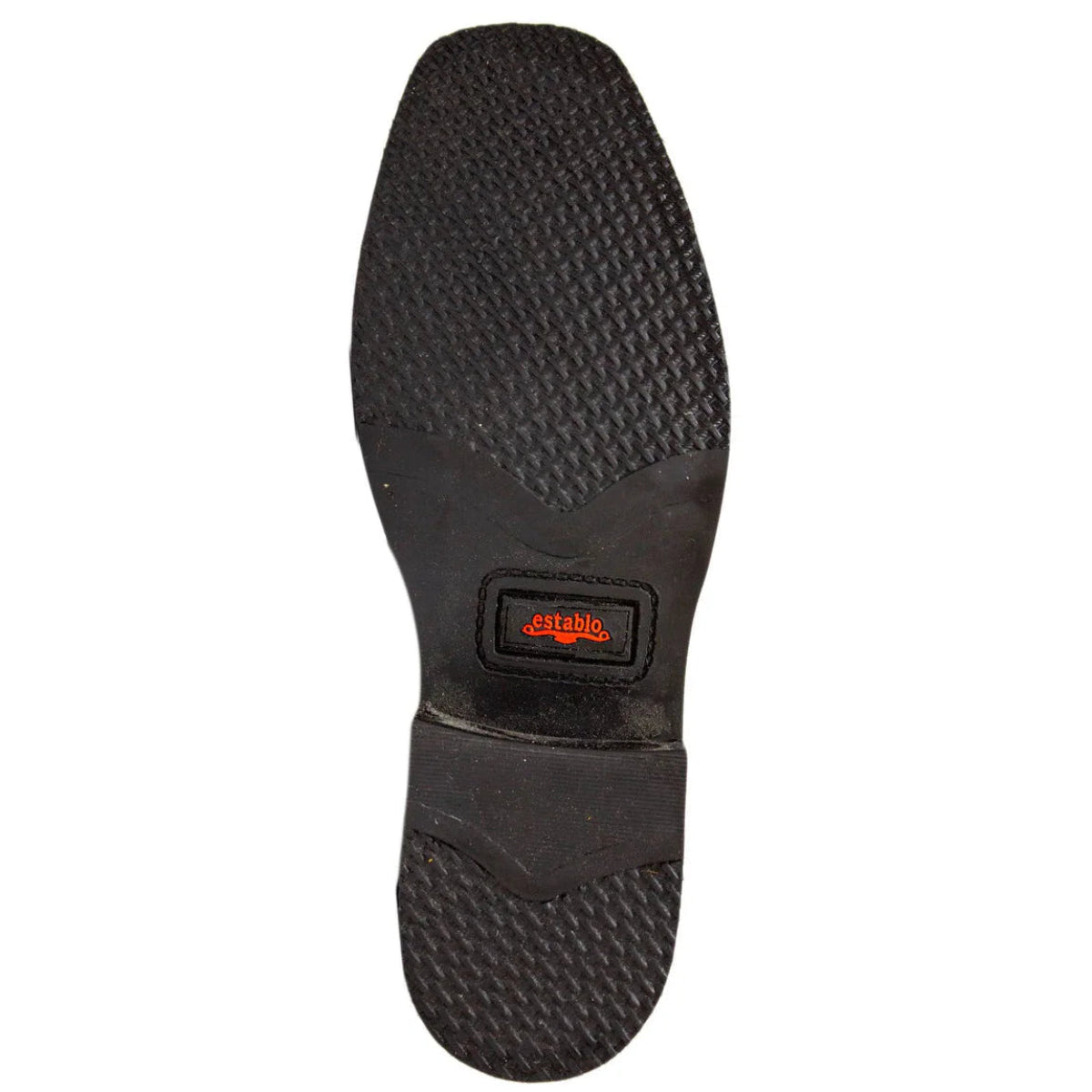 Establo Genuine Leather Pull-On Square Toe Work Boots - Soft Toe (Mango)