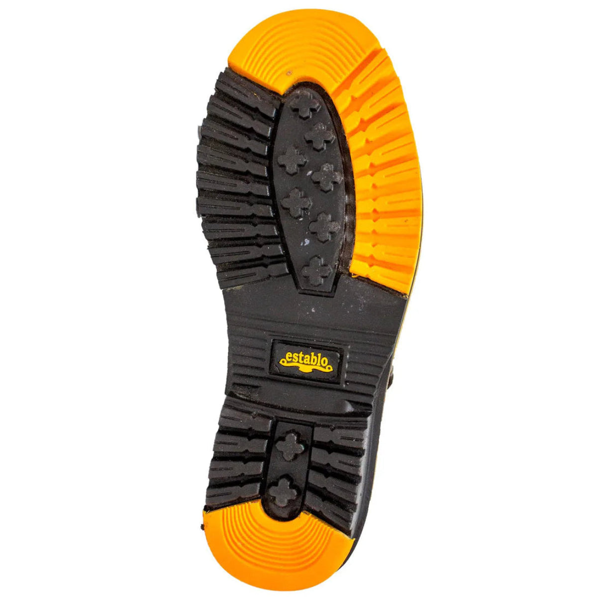 Establo Genuine Leather Track Sole Moc Toe Work Shoes - Soft Toe