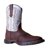 Cebu Comanche 10" Square Toe Western Work Boots - Soft Toe