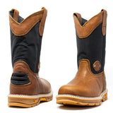Cebu HL100 Lightweight Pull On 10" Work Boots - Soft Toe
