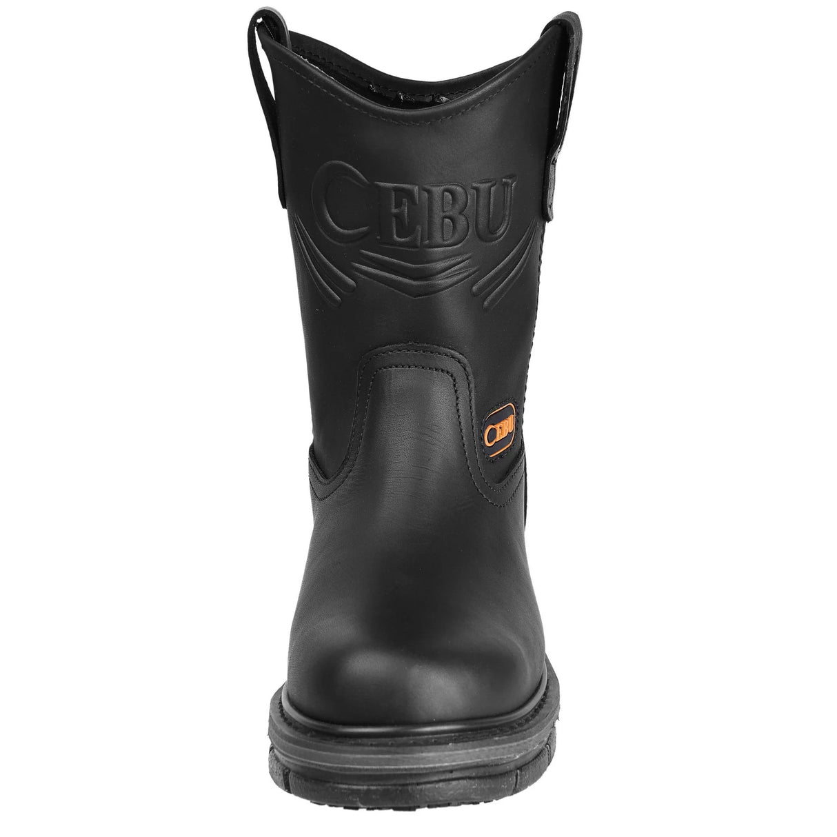 Cebu Max Grip High-Traction Pull On 10" Work Boots - Soft Toe