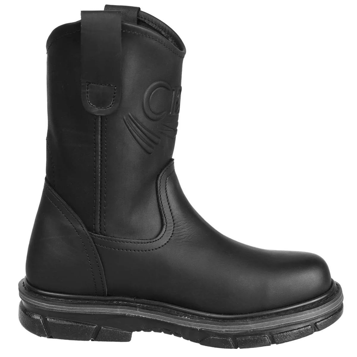 Cebu Max Grip High-Traction Pull On 10" Work Boots - Soft Toe