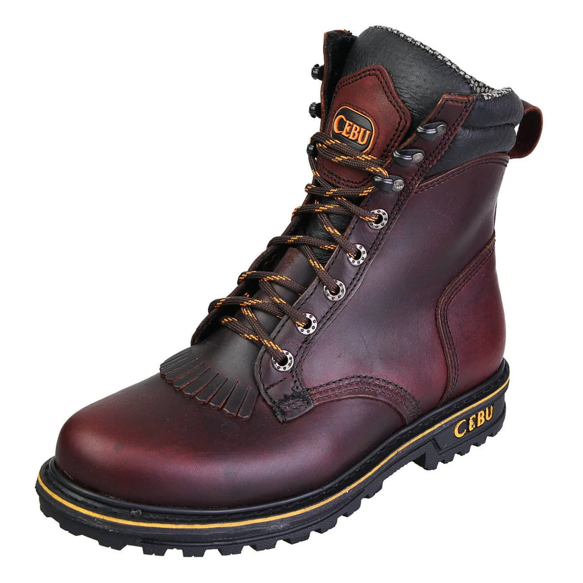 Cebu TK Lacer 8" Heavy Duty Work Boots - Steel Toe