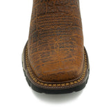 Botas de trabajo ultraligeras Cebu Cochise de 25 cm con punta cuadrada y puntera blanda