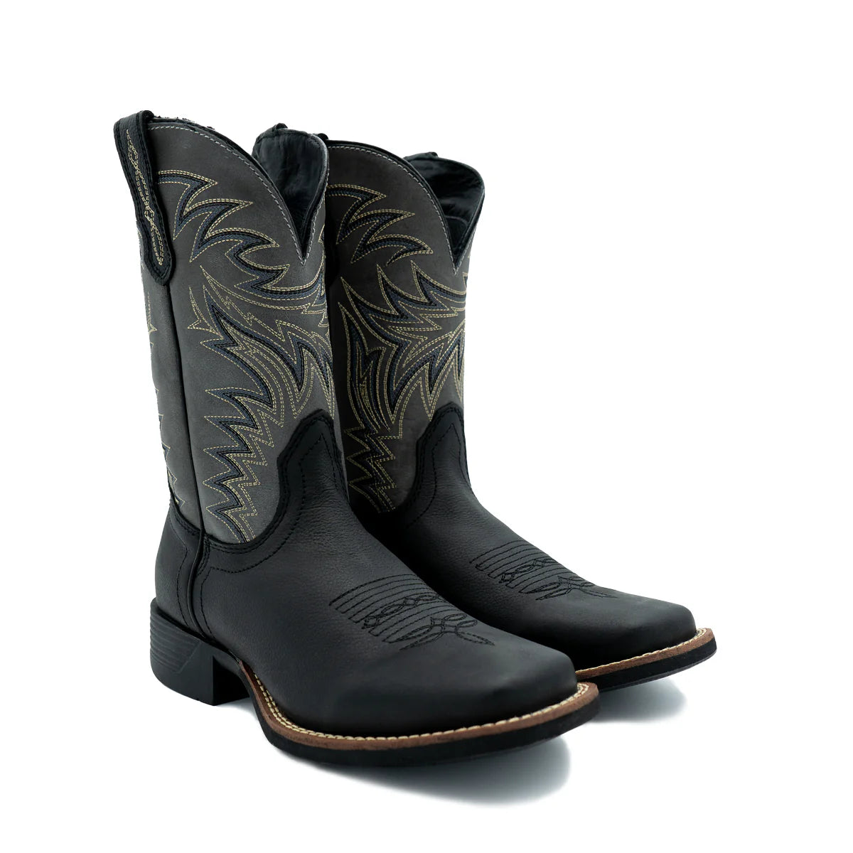 Cebu Denali 10" Square Toe Western Work Boots - Soft Toe
