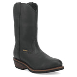 Botas de trabajo de cuero impermeables Dan Post Albuquerque - Negras