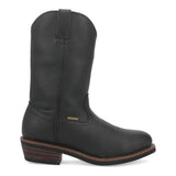 Botas de trabajo de cuero impermeables Dan Post Albuquerque - Negras