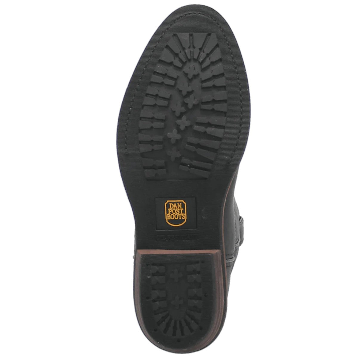 Dan Post Albuquerque Waterproof Leather Work Boots - Black