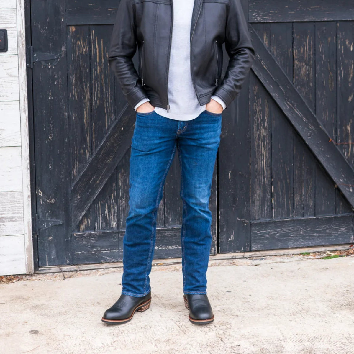 Dan Post Albuquerque Waterproof Leather Work Boots - Black