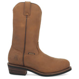 Botas de trabajo de cuero con punta de acero impermeables Dan Post Albuquerque - Marrón medio