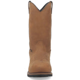 Botas de trabajo de cuero con punta de acero impermeables Dan Post Albuquerque - Marrón medio