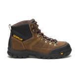 Men's Threshold waterproof work boots in real brown by CAT right side view