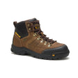 Men's Threshold waterproof work boots in real brown by CAT side view