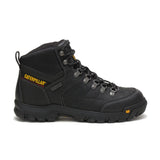 Men's Threshold waterproof work boots in black by CAT right side view