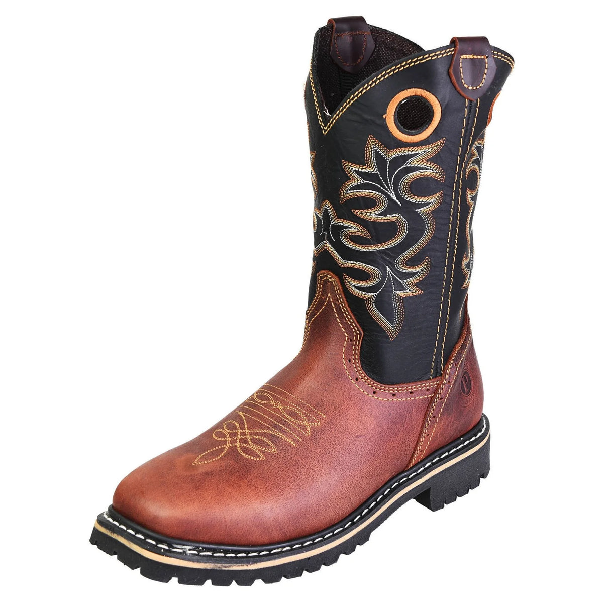 Botas de trabajo Cebu Tracker de 10" con puntera blanda y sin cordones