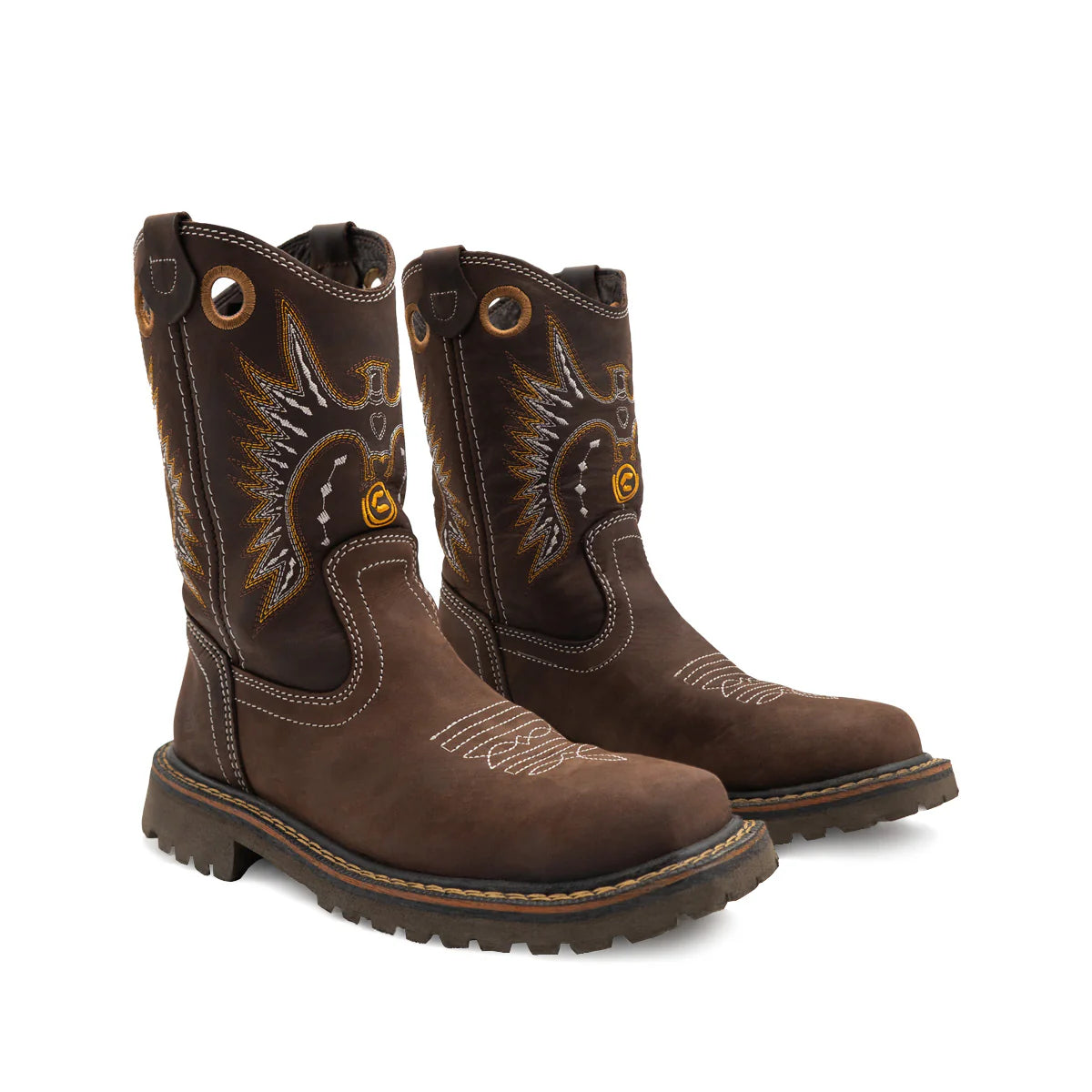 Botas de trabajo Cebu Tracker de 10" con puntera blanda y sin cordones