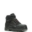 Men's 6″ Overpass CarbonMAX work boots in black by Wolverine side view