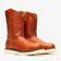 Bonanza Frontier 10-inch Golden Tan Wellington work boots – durable leather, slip-on design, pair 