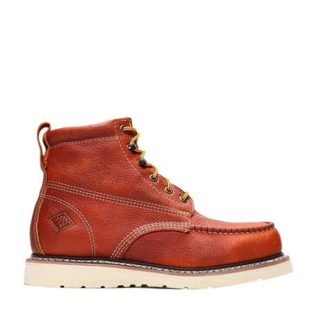 Bonanza Boots Boots Bonanza Frontier Classic 6" Moc Toe Work Boots - Steel Toe